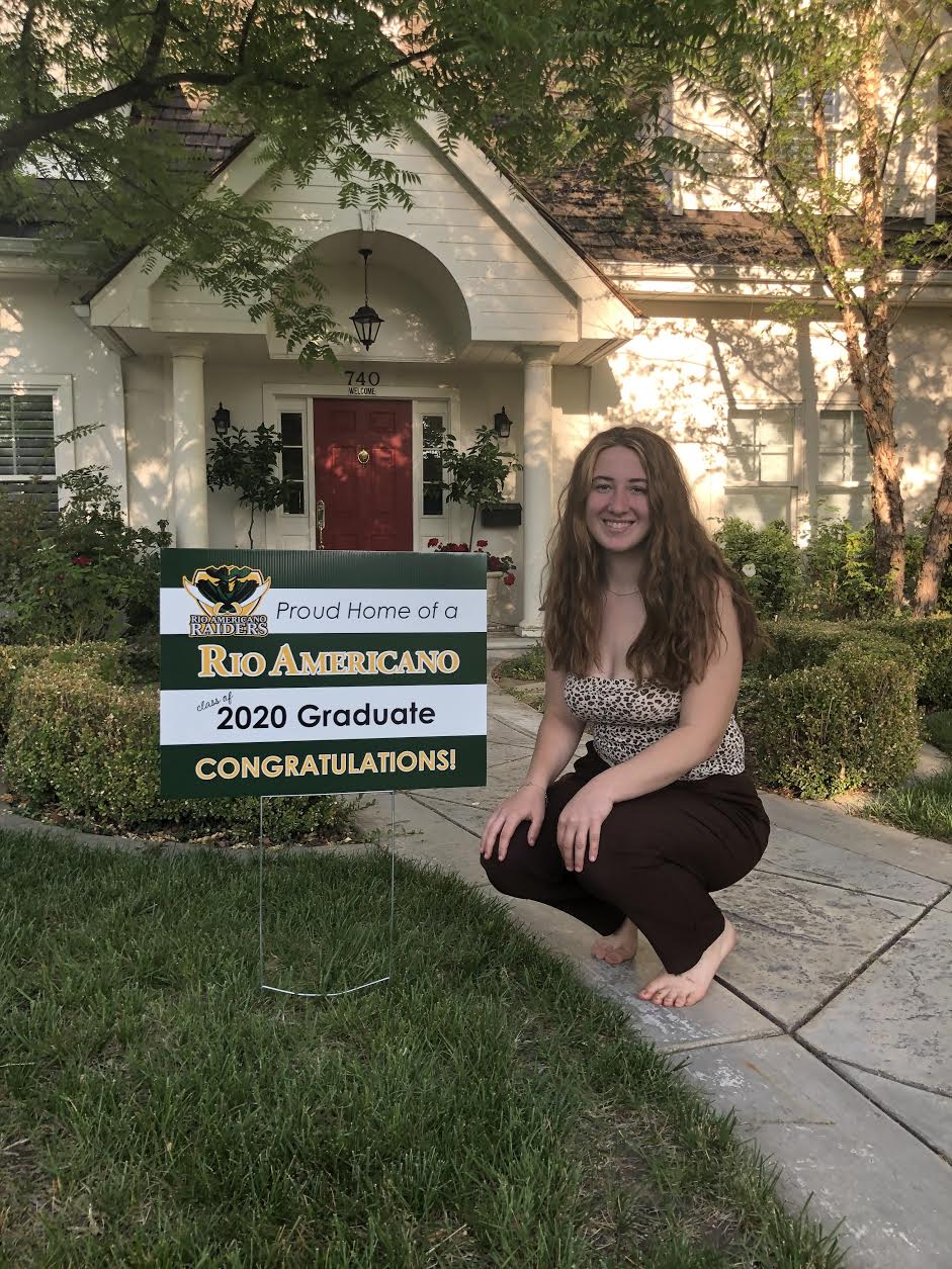 Class of COVID-19 Receive Yard Signs