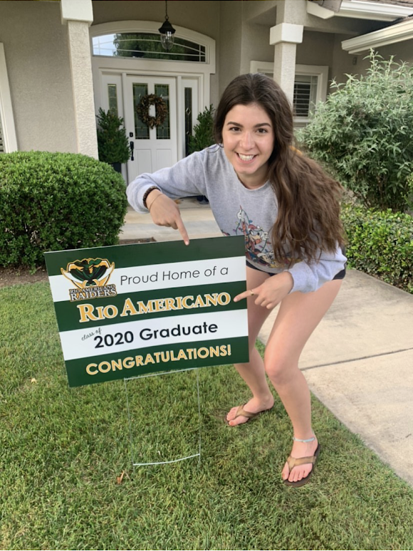 Class of COVID-19 Receive Yard Signs