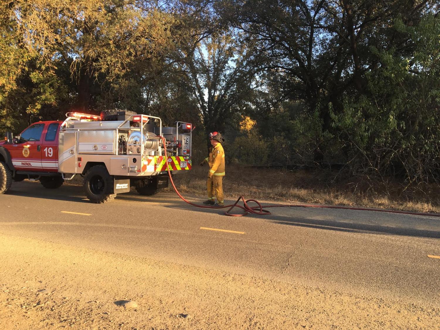 Varsity Cross Country Team Runs into Fire on ARP