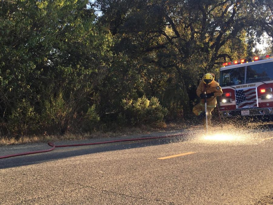 Varsity Cross Country Team Runs into Fire on ARP