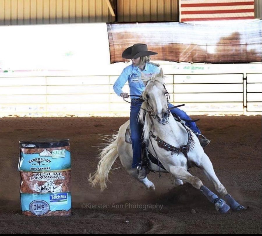 Autumn Olagues’ favorite part about riding is the horses