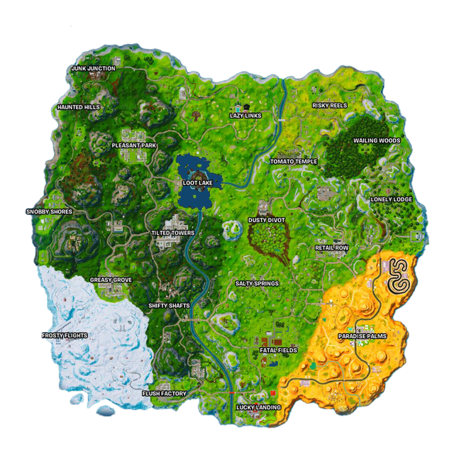 Original Fortnite Map