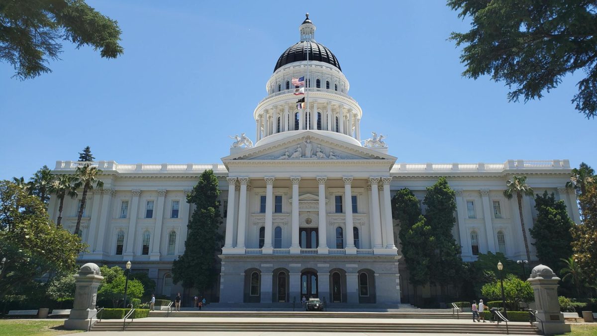 The Capitol building in Sacramento.