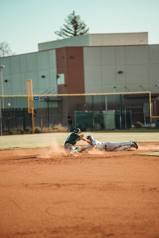 The Rio Americano varsity baseball team placed second in their league this season with a 20-9 record before losing in the playoffs to Granite Bay.