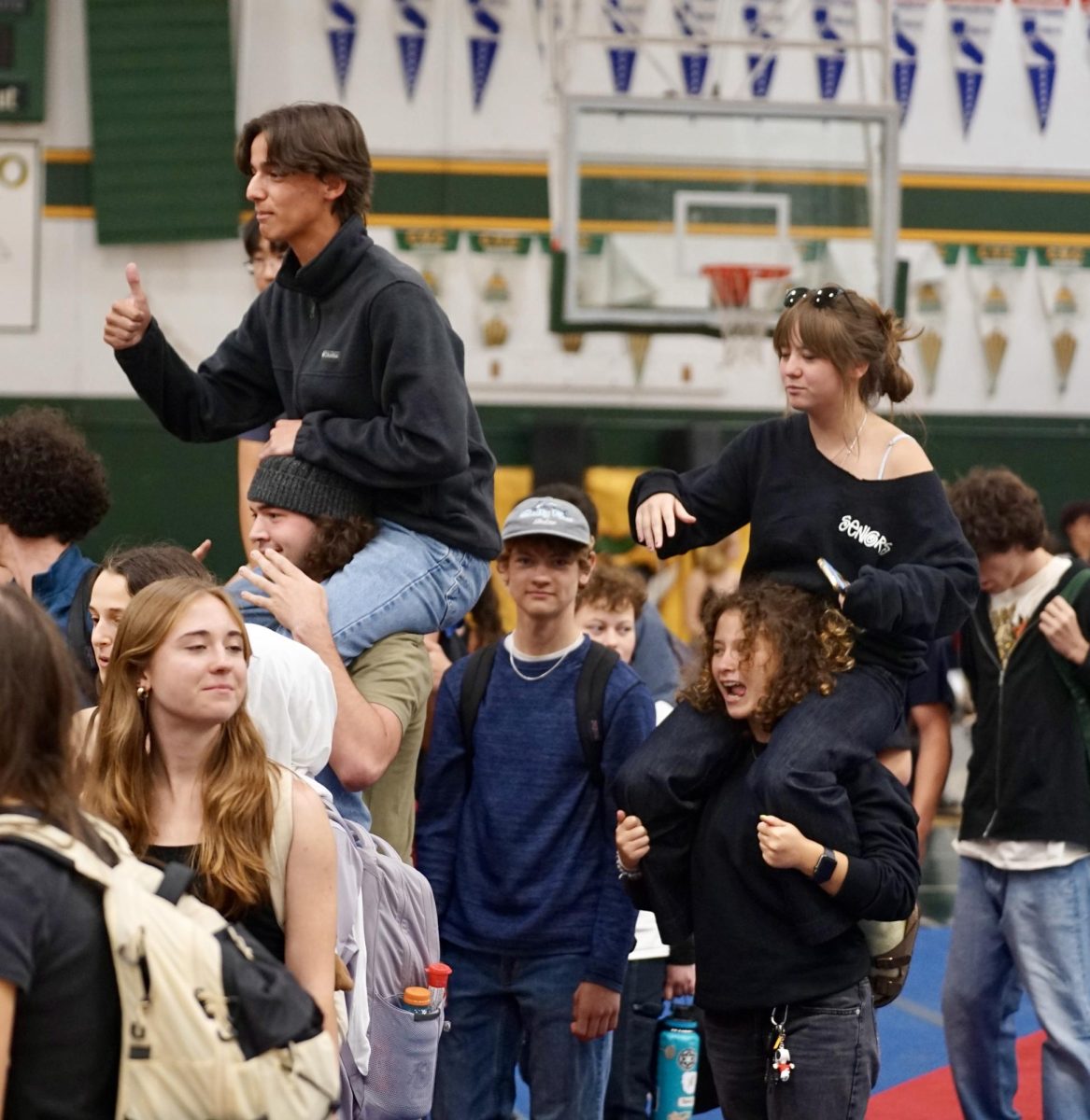 Seniors were met with a roaring crowd as they kicked off their final high school year at the back-to-school rally on Aug. 23.