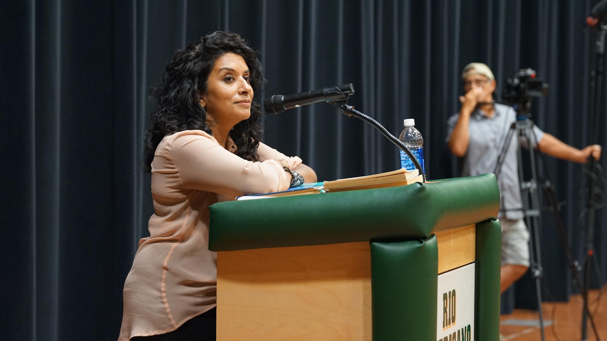 Photos: Alumna Shanthi Sekaran Visits Rio