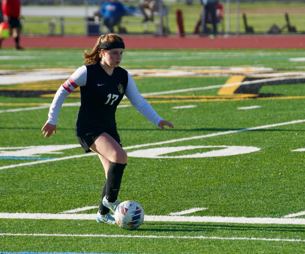 Rio Americano's varsity girls soccer tied with Christian Brothers at home on Feb. 10.