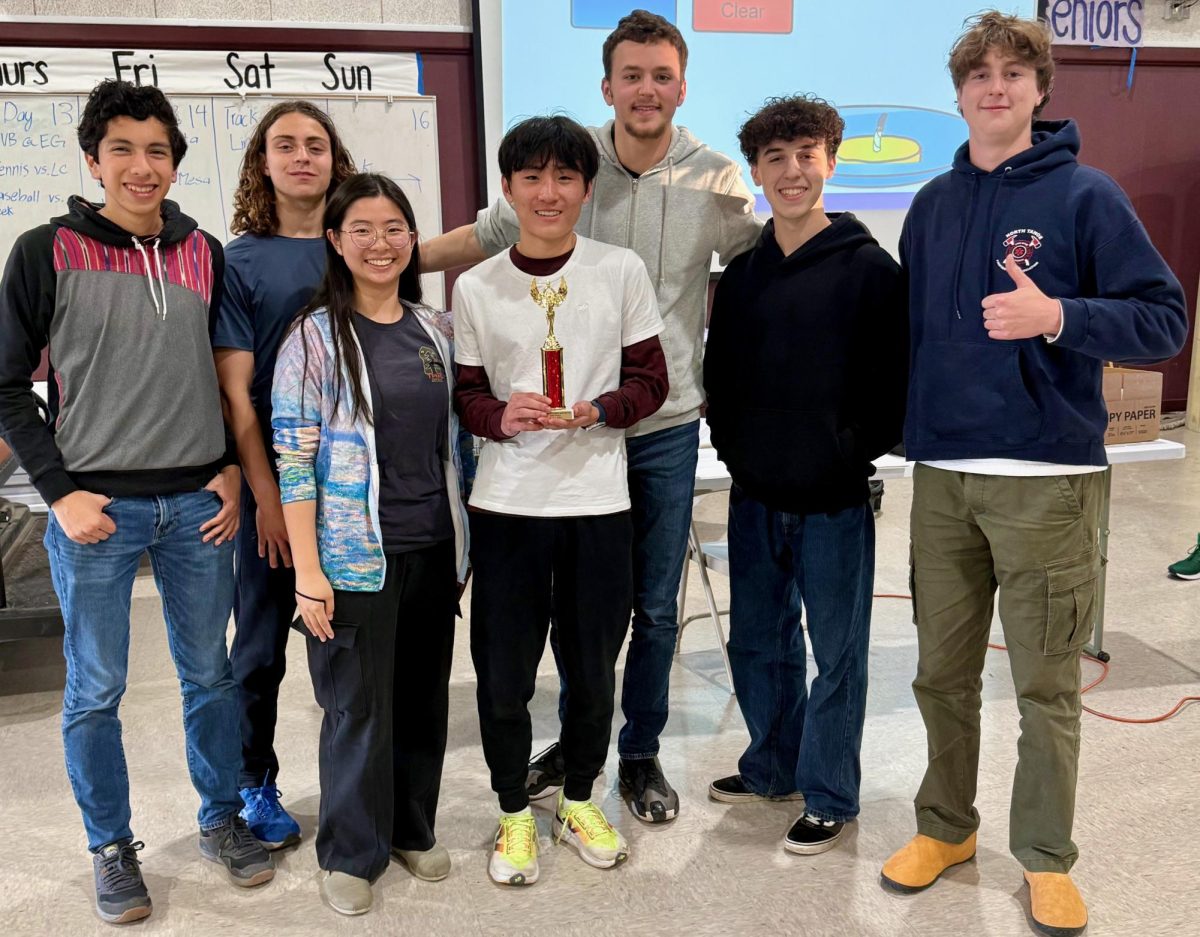 Members of the Rio Americano Mathletes team took second place in the March 13, 2025, competition at Franklin High School.