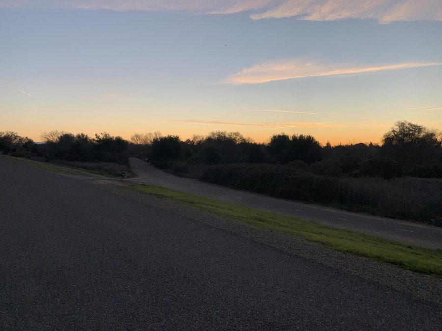 American River Parkway at the Rio Americano High School Entrance