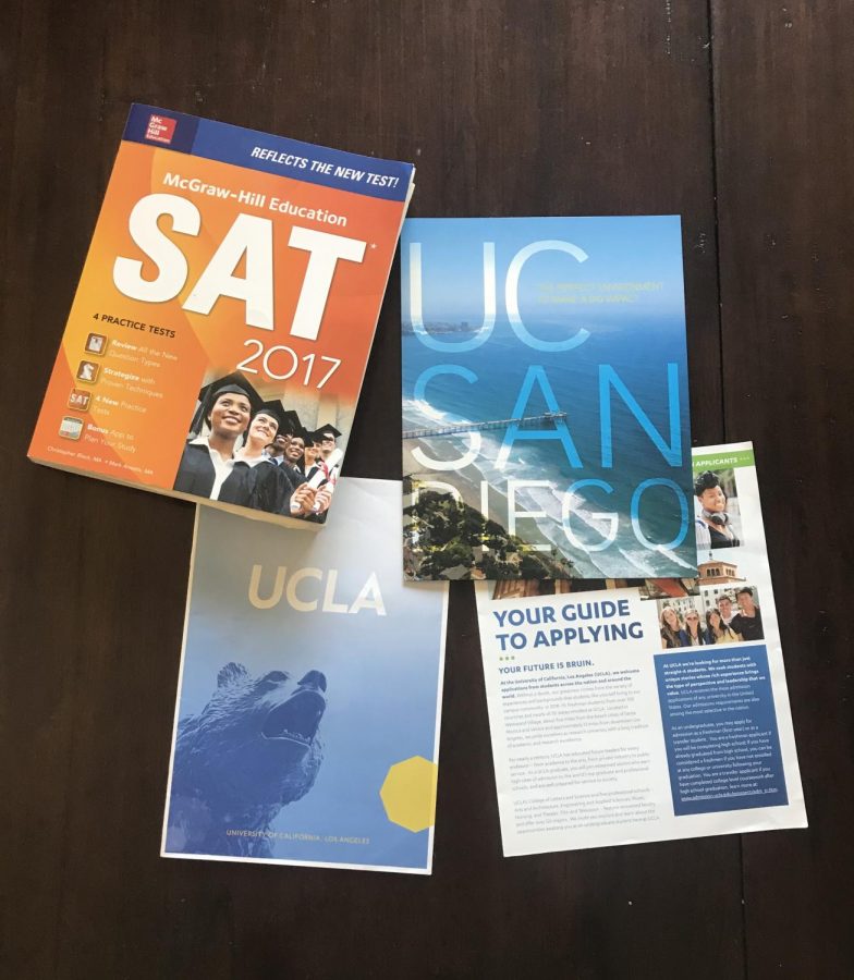 Student resources for college preparation. Competitive schools like UC San Diego and UCLA no longer require the SAT for admissions.