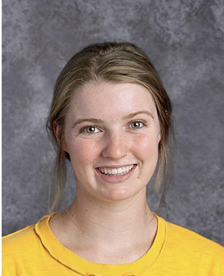 Senior Julia or "Rosie" Finnecy seen in her yearbook picture.