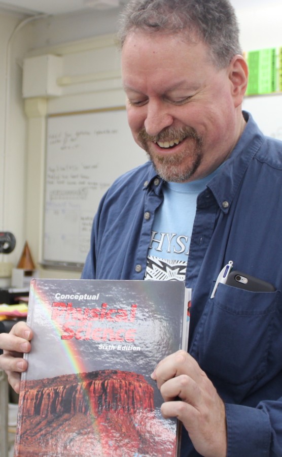 Teacher's Photos Printed in Textbook