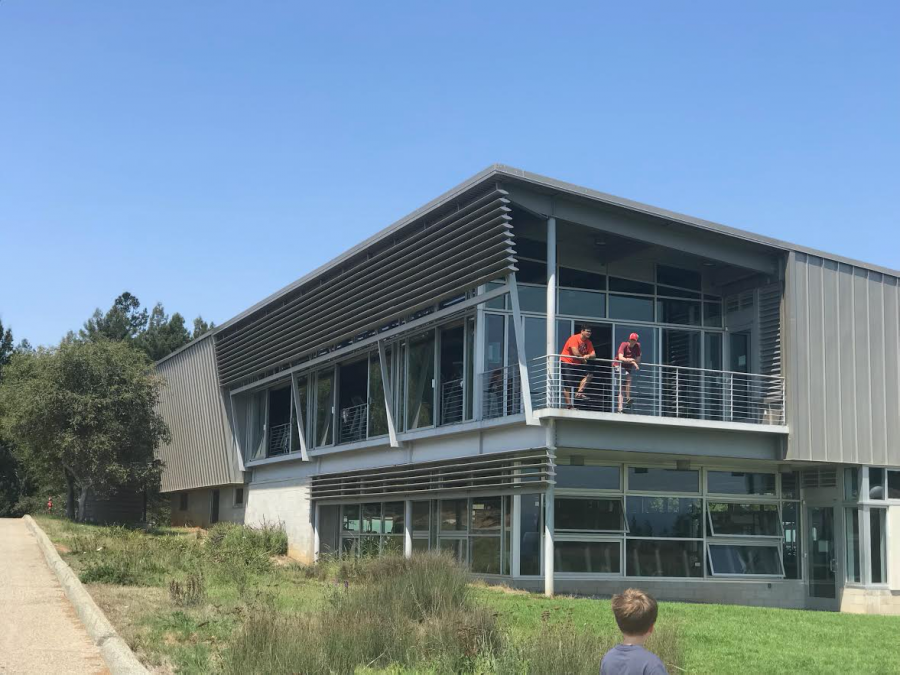 The UC Santa Cruz athletics and gym building In March 2019