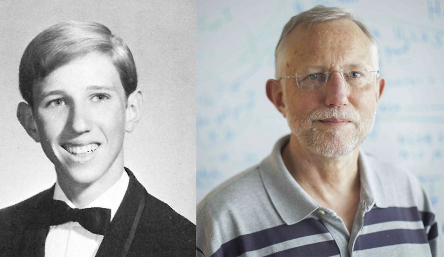 Charles Rice, who won the 2020 Nobel Prize for Medicine, graduated from Rio in 1970. His senior portrait is shown on the left.