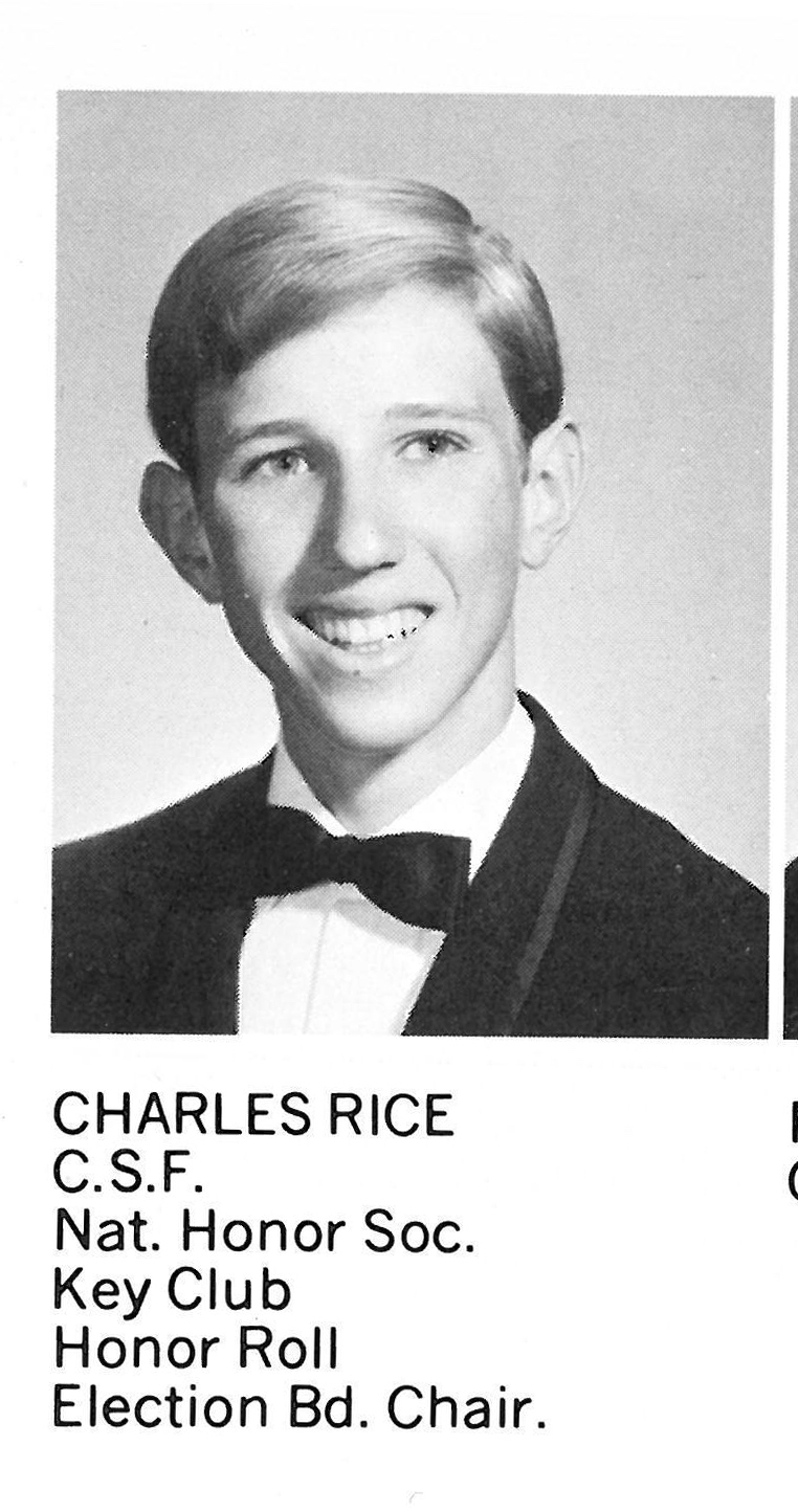 Charles Rice at Rio: A look at old yearbooks